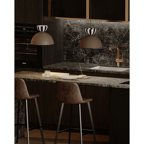 Светильник подвесной anniken, D31х24 см, сливовый 3