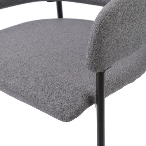 Стул wendy, рогожка, темно-серый 2