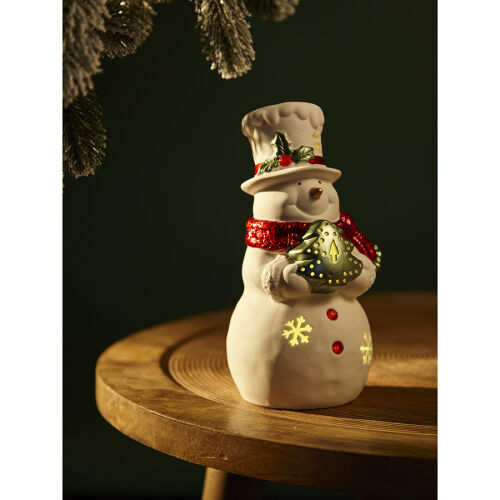 Декор новогодний с подсветкой classy snowman из коллекции new ye 3
