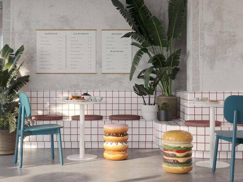 Стул saga, сине-зеленый 2