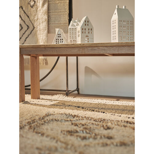 Ковер из джута и переработанного хлопка kolkata из коллекции eth 2