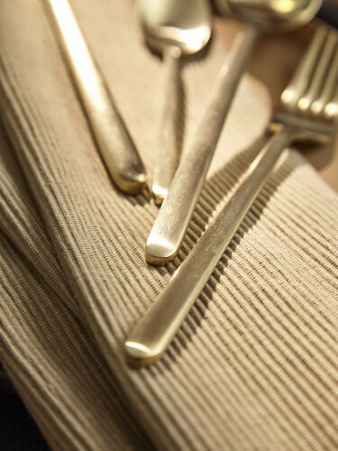 Набор столовых приборов pure, золотистые матовые, 16 пред. 4