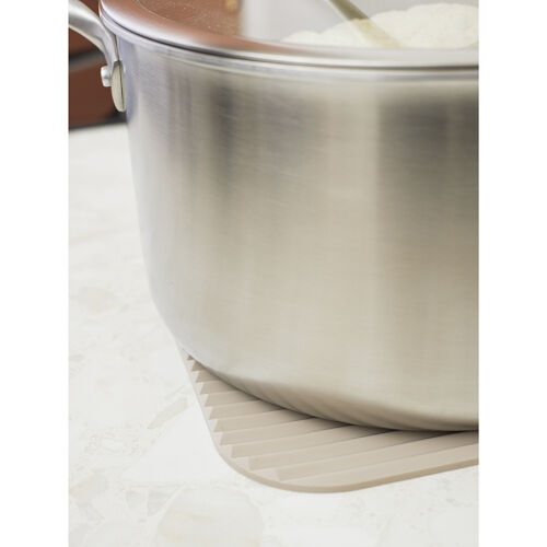 Подставка-прихватка под горячее smart helper, 19х18 см, бежевая 4