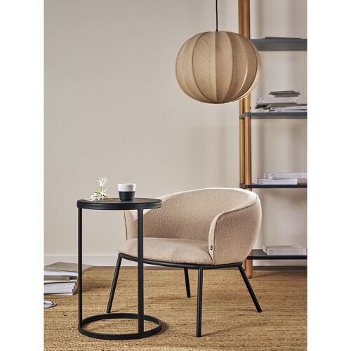 Светильник подвесной texture rib, D48 см, бежевый 2