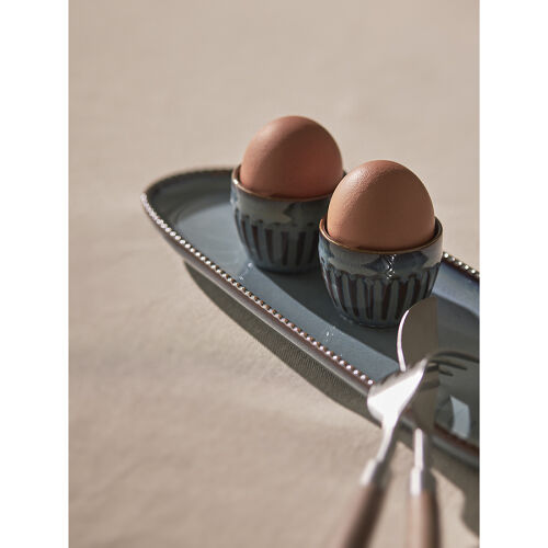 Набор из двух подставок для яиц темно-серого цвета из коллекции  1