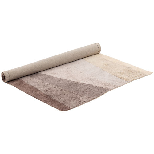 Ковер из хлопка с рисунком rice plantation из коллекции terra, 1 3