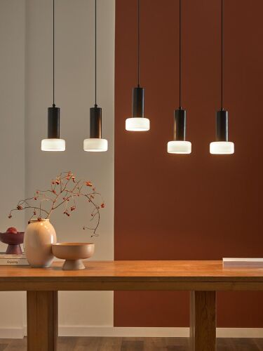 Светильник подвесной каскадный fungus, D15х25 см, 5 плафонов, бе 3