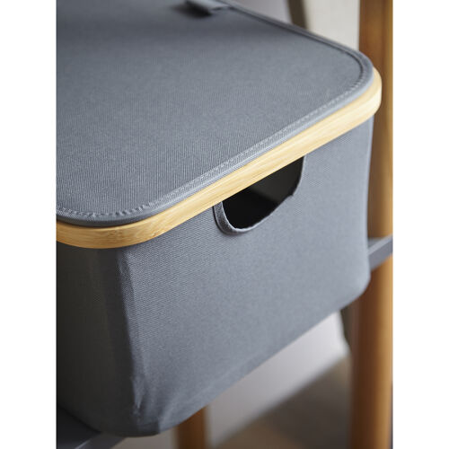 Корзина для белья neat low, 40x33x20 см, серая 1 Корзина для белья neat low, 40x33x20 см, серая 1