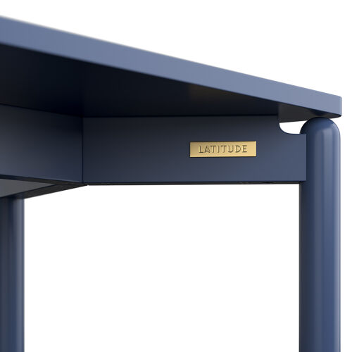 Столик кофейный saga, 50х70 см, синий 7