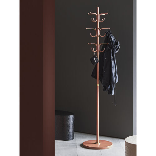 Вешалка напольная mera, терракотовая 2