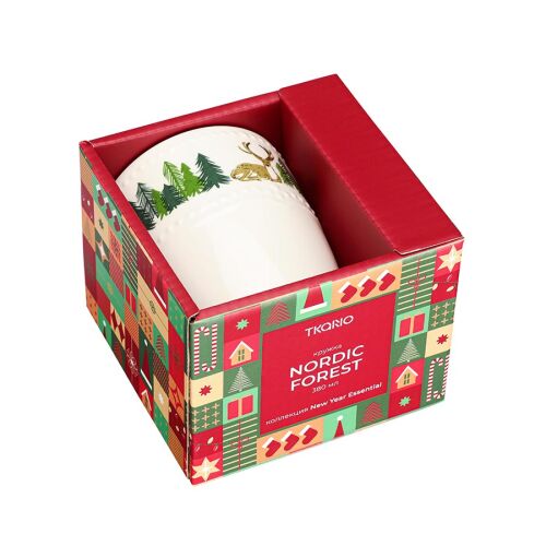 Кружка nordic forest из коллекции new year essential, 360 мл 5