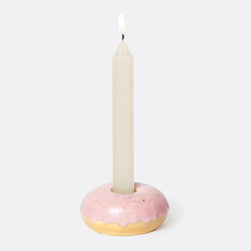 Подсвечник fast food, donut, D7 см, розовый 6 Подсвечник fast food, donut, D7 см, розовый 6