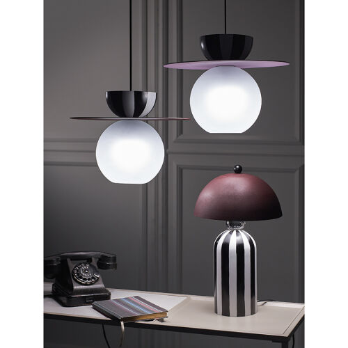 Светильник настольный anniken, D25х38 см, сливовый 4