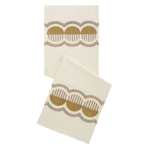 Дорожка на стол chic beige из коллекции essential, 45х150 см 6 Дорожка на стол chic beige из коллекции essential, 45х150 см 6