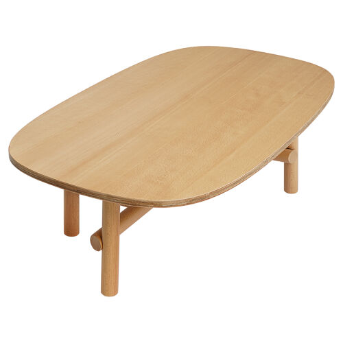 Стол журнальный ottal, 110х59,5х32 см, бук, бежевый 3