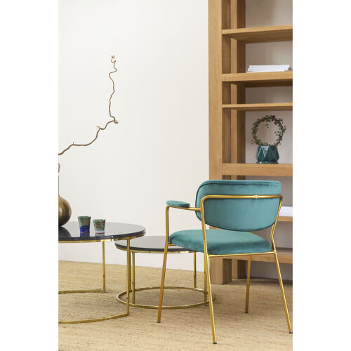 Стул eirill, велюр, темно-зеленый 5