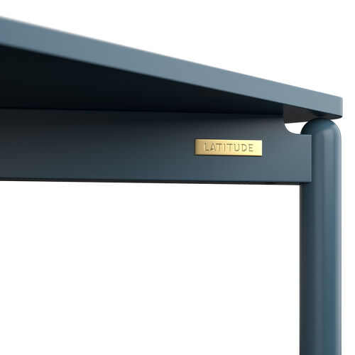 Столик кофейный saga, 75х75 см, сине-зеленый 4