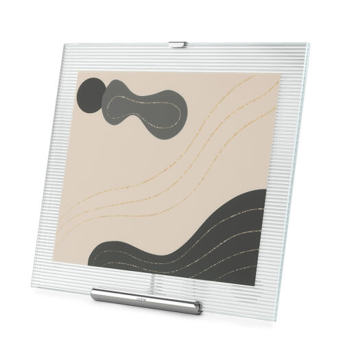 Фоторамка flute, 26х30 см, хром 3