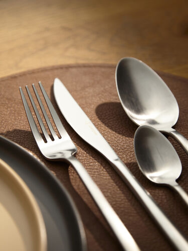 Набор столовых приборов pure, серебристые матовые, 24 пред. 2