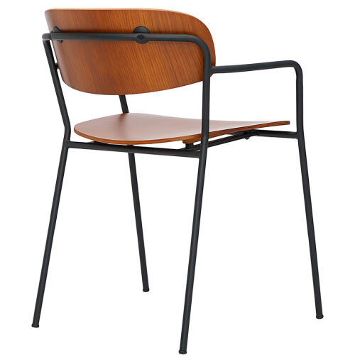 Стул с подлокотниками torfrid, орех 2