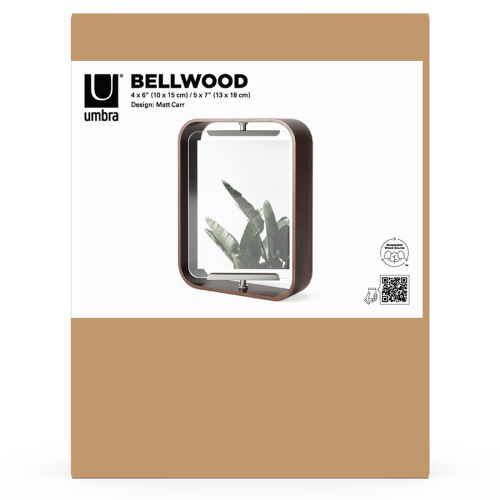 Фоторамка двухсторонняя bellwood, 19х24, орех 6 Фоторамка двухсторонняя bellwood, 19х24, орех 6