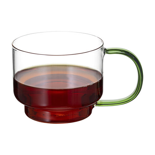 Набор кружек orb, 400 мл, прозрачные/зеленые, 2 шт. 5