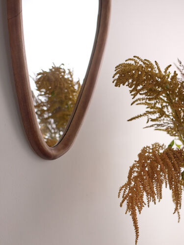 Зеркало настенное torhill, 42х70 см, коричневое 4