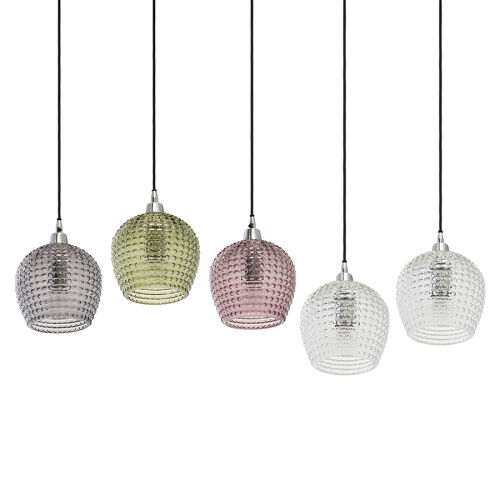 Светильник подвесной каскадный aurora, 110х18 см, сливовый/зелен 4