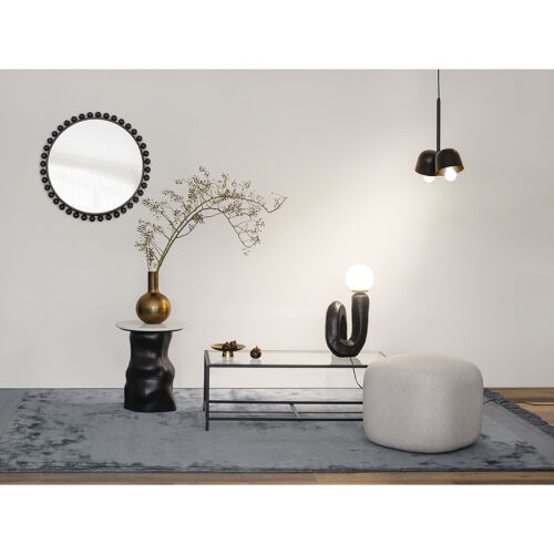 Светильник потолочный enkel kopp, 38х15х43 см, черный/золотистый 1