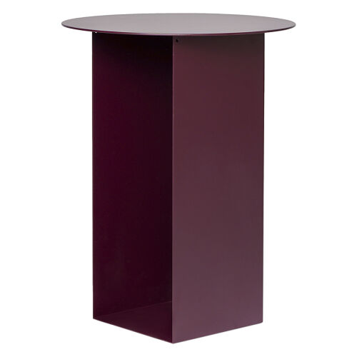 Столик журнальный silje, D38 см, сливовый 1