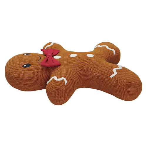 Подушка вязаная classy gingerbread из коллекции new year essenti 6