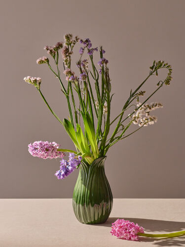 Ваза petal зеленого цвета из коллекции blossom, 22 см 6