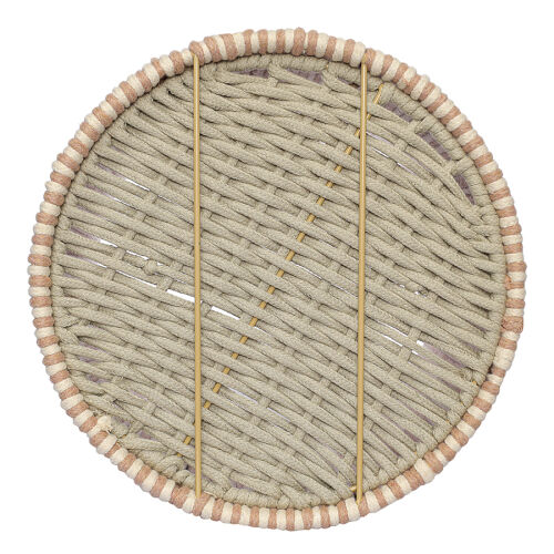 Корзина плетеная dholak beige из коллекции ethnic, размер l 4