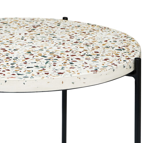 Столик кофейный josen terrazzo, D43 см 3