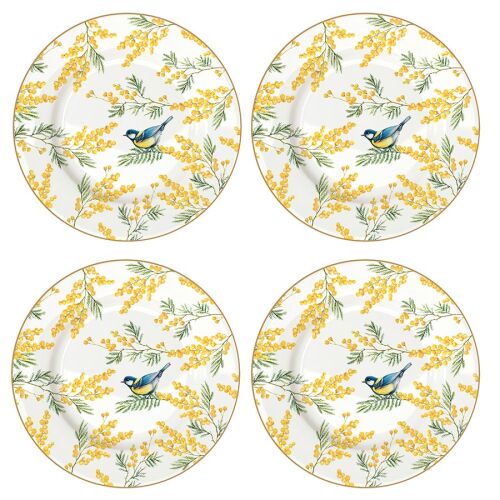 Набор десертных тарелок mimosa, 19 см, 4 шт.