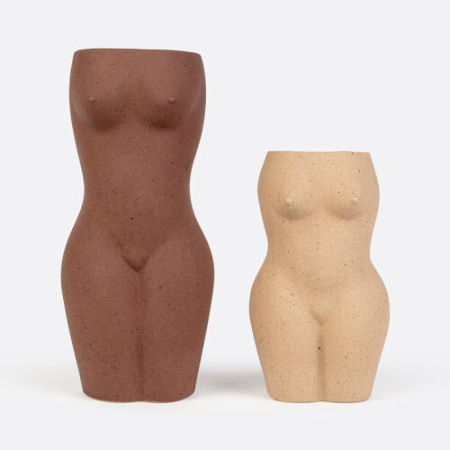Ваза для цветов body, black, 23 см 6 Ваза для цветов body, black, 23 см 6