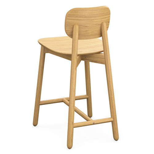 Стул полубарный saga, ясень 5