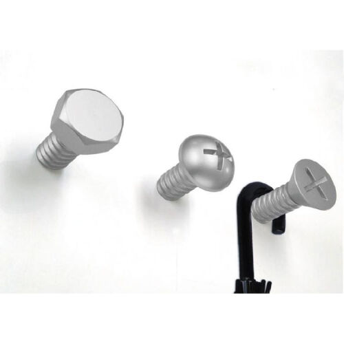 Набор вешалок screw, белые, 3 шт. 3