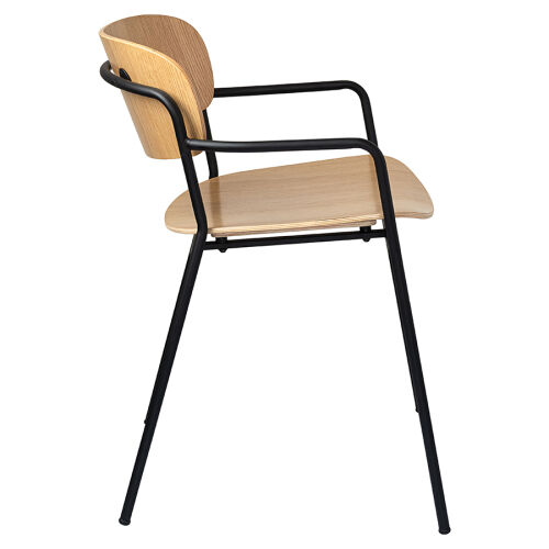 Стул с подлокотниками torfrid, светлый орех 2