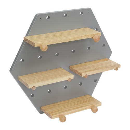 Пегборд shely, 43х50 см, светло-серый 4