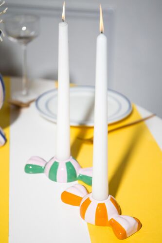 Подсвечник funfair, 5,5х12х3 см, зеленый 2