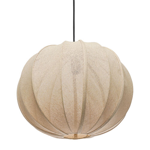 Светильник подвесной texture rib, D48 см, бежевый 3