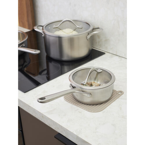 Подставка-прихватка под горячее smart helper, 19х18 см, бежевая 3