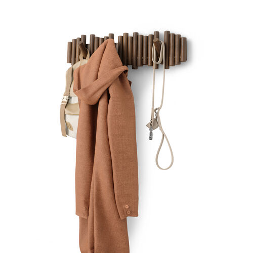 Вешалка настенная picket, 8 крючков, состаренный грецкий орех 4