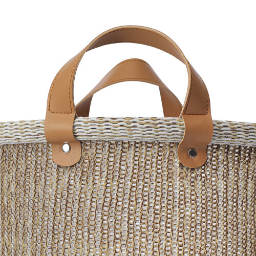 Корзина для хранения sustainable collection, D27х25 см, бежевая 4 Корзина для хранения sustainable collection, D27х25 см, бежевая 4