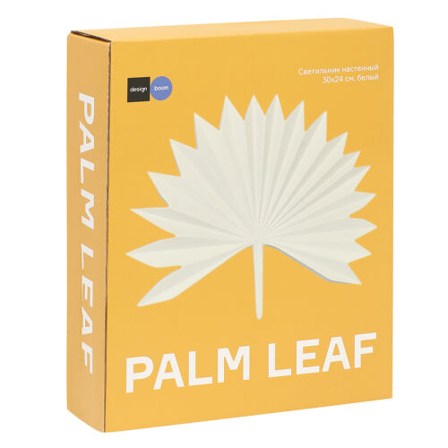 Светильник настенный palm leaf, 30х24 см, белый 7