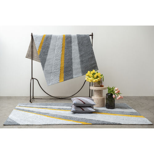 Ковер из хлопка с рисунком tulip field из коллекции terra, 200х3 7