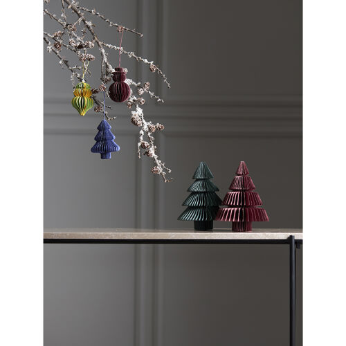 Набор елочных украшений из бумаги honeycomb festive из коллекции 2 Набор елочных украшений из бумаги honeycomb festive из коллекции 2