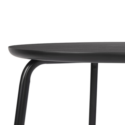 Стол обеденный round, D80 см, черный 6