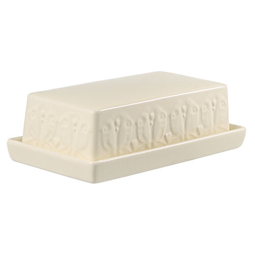 Масленка birds of paradise, кремовая 4